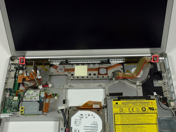 PowerBook G4 Aluminum 15" 1.67 GHz Heat Sink & Fans Replacement: step 24, image 1 of 1