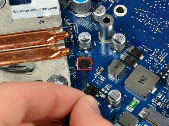 iMac Intel 20" EMC 2133 and 2210 Video Card Replacement: step 34, image 1 of 1