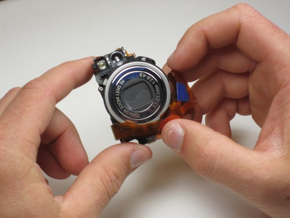 Canon Powershot SD550 Zoom Lens Assembly Replacement: step 21, image 1 of 1