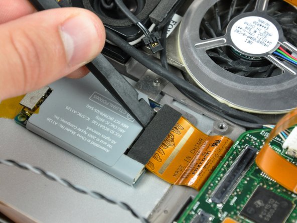 PowerBook G4 Aluminum 17" 1.67 GHz (High-Res) Display Inverter Replacement: step 22, image 1 of 1