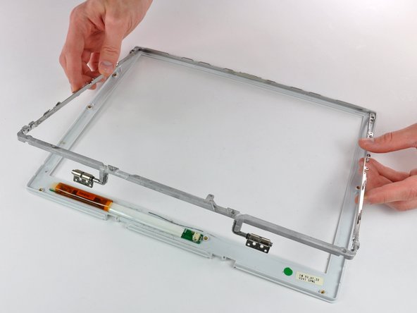 iBook G4 14" 1.42 GHz Clutch Hinges Replacement: step 67, image 2 of 2