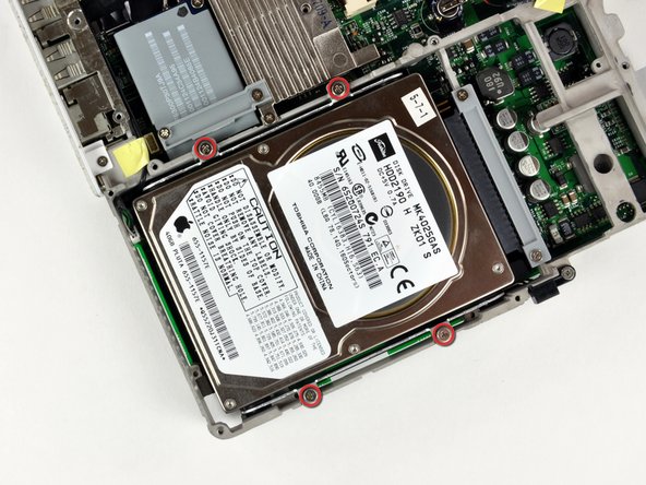 iBook G4 12" 1.33 GHz Hard Drive Replacement: step 31, image 1 of 1