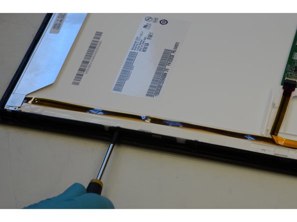 Medion P12181 TV set, Remove Display Unit: step 3, image 1 of 3