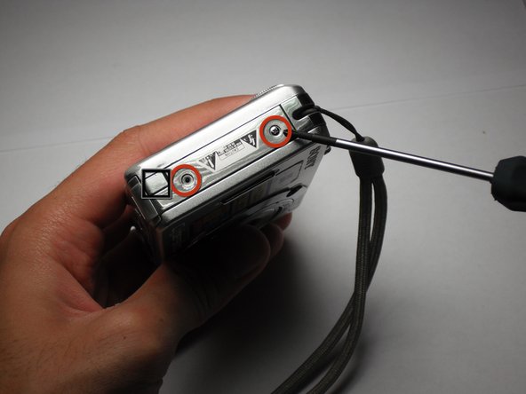 Sony Cyber-shot DSC-W55 LCD Screen Replacement: step 3, image 1 of 2