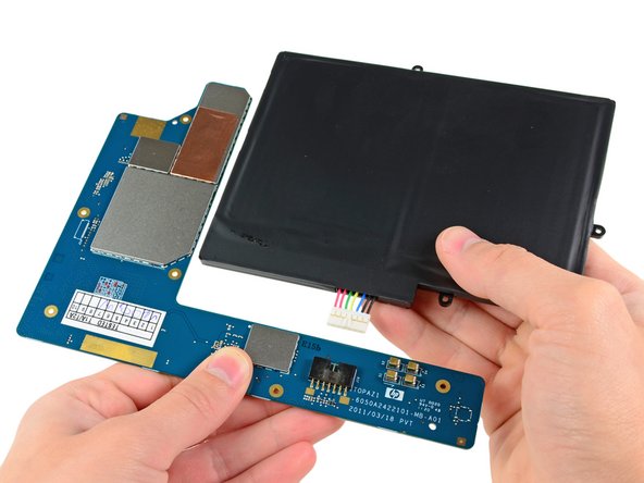 HP TouchPad Motherboard Assembly Replacement: step 14, image 2 of 2