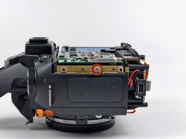 Nikon D70 Strap Loops Replacement: step 20, image 1 of 2