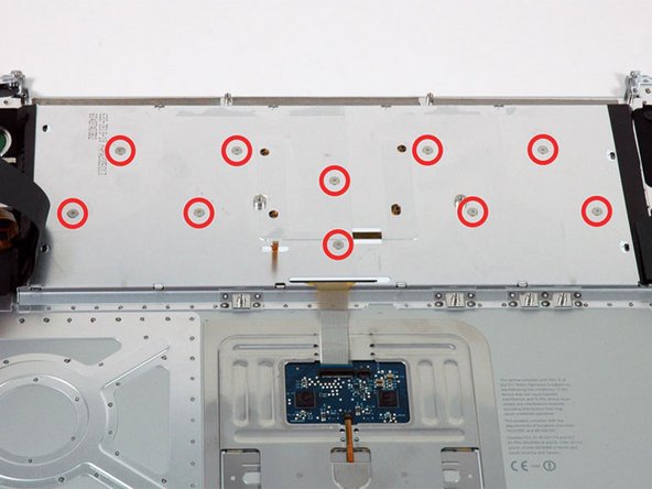 MacBook Pro 17" Models A1151 A1212 A1229 and A1261 Keyboard Replacement: step 19, image 1 of 2