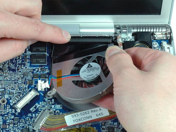 MacBook Pro 17" Models A1151 A1212 A1229 and A1261 Right Fan Replacement: step 13, image 1 of 1