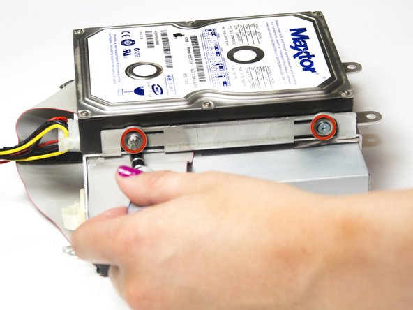 iMac G4 15" 700 MHz EMC 1873 Hard Drive Replacement: step 16, image 1 of 2