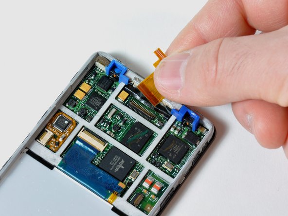 iPod 5th Generation (Video) Hard Drive Cable Replacement: step 12, image 2 of 2