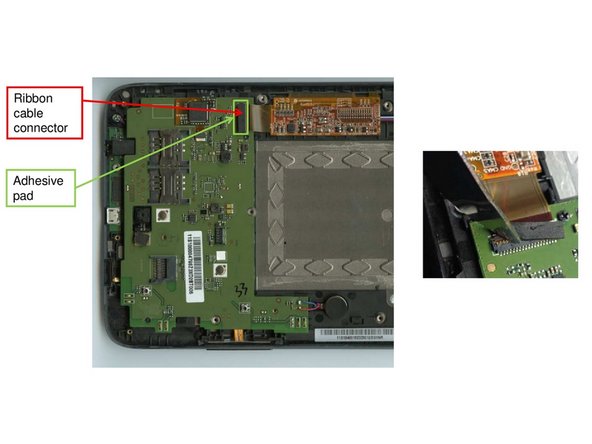 Lenovo Ideapad, Removal of components on mainboard: step 4, image 1 of 3