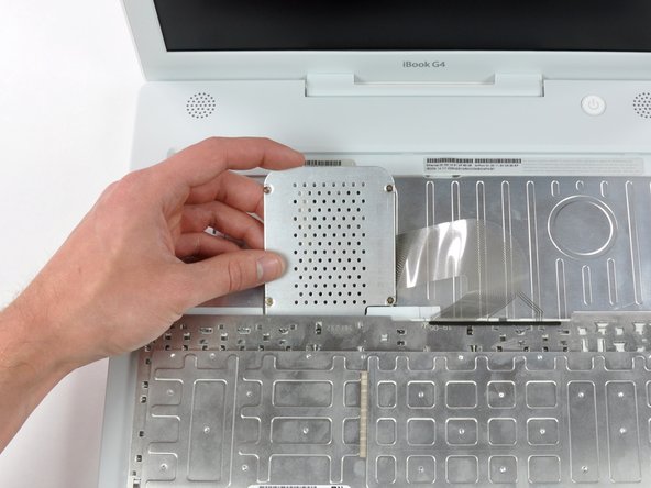 iBook G4 14" 1.42 GHz Heat Sink Replacement: step 4, image 1 of 1