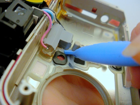 Olympus Stylus 410 Flash Replacement: step 13, image 1 of 3