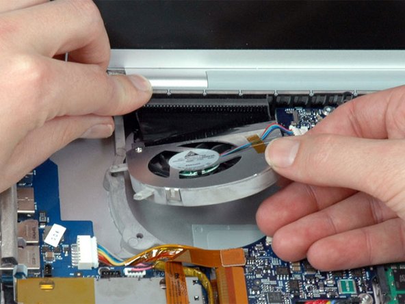 MacBook Pro 17" Models A1151 A1212 A1229 and A1261 Left Fan Replacement: step 20, image 1 of 2