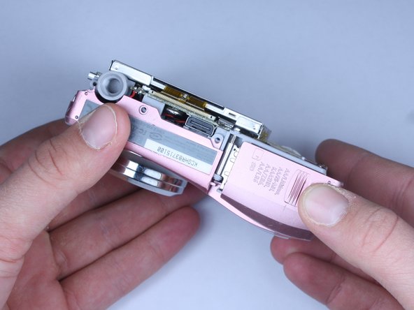 Kodak Easyshare C813 Battery Door Replacement: step 9, image 1 of 2