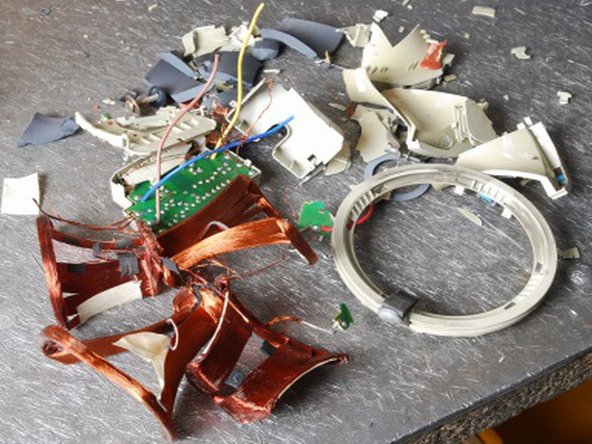 CRT Monitor Disassembly: step 7, image 2 of 2