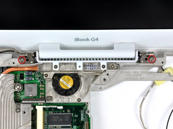 iBook G4 12" 1.33 GHz Clutch Cover Replacement: step 41, image 1 of 1