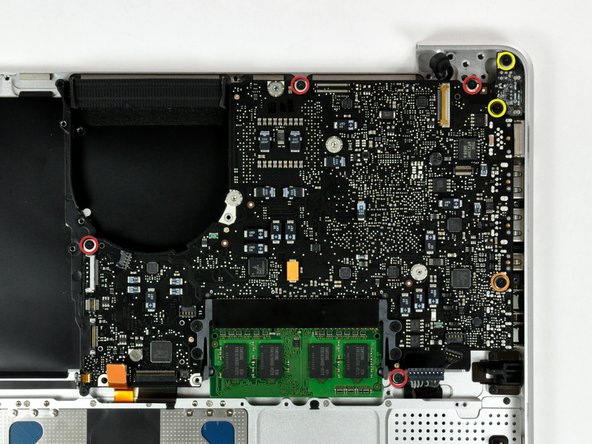 MacBook Unibody Model A1278 Upper Case Replacement: step 42, image 1 of 2