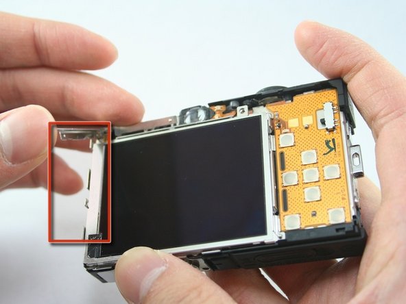 Disassembling Canon PowerShot SD1100 IS AV port and Logic board: step 7, image 2 of 2