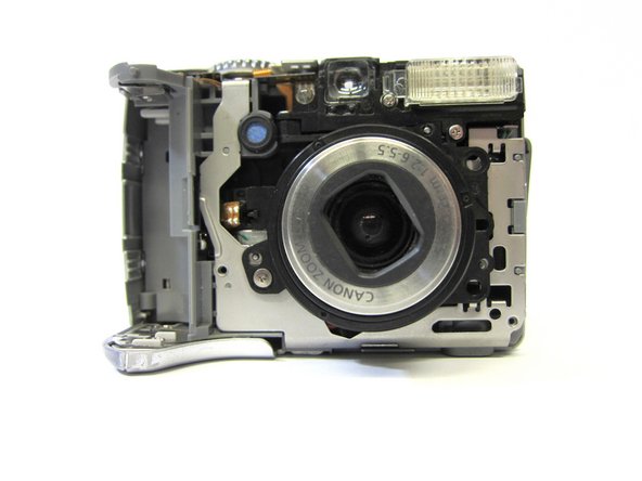 Removing Canon PowerShot A550 Front and Back Covers: step 5, image 1 of 1