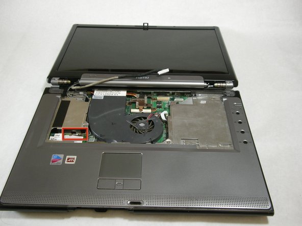 Fujitsu LifeBook N3510 Optical Drive Replacement: step 16, image 1 of 3