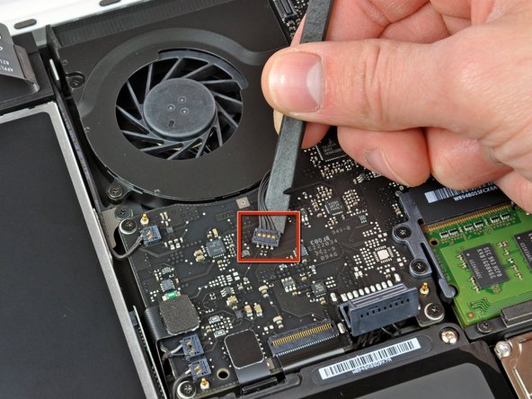 MacBook Unibody Model A1342 Fan Replacement: step 5, image 1 of 3