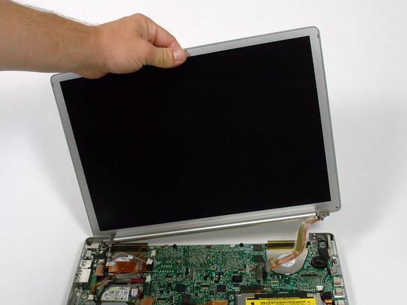 PowerBook G4 Aluminum 15" 1.67 GHz Display Data Cable Replacement: step 19, image 1 of 1