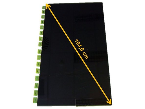 Vestel 40'' TV set, Removal of Liquid Crystal Display (LCD): step 4, image 2 of 2