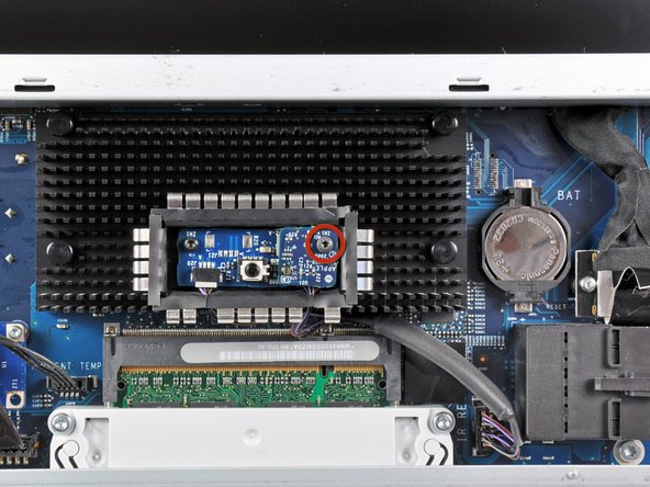 iMac Intel 24" EMC 2111 IR Board Replacement: step 7, image 1 of 1