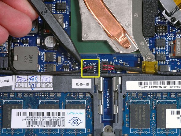 MacBook Core 2 Duo Left Speaker Replacement: step 13, image 1 of 1