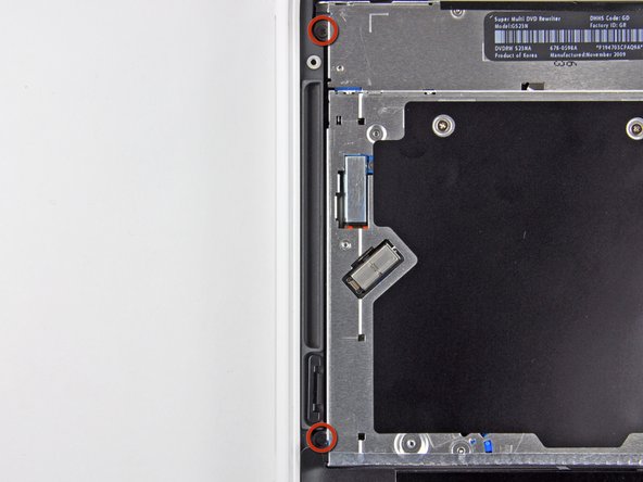 MacBook Unibody Model A1342 Optical Drive Replacement: step 14, image 1 of 1