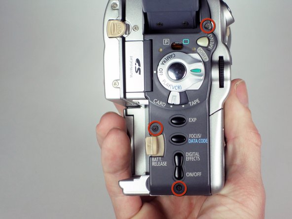 Removing Side Panel on Canon Optura 100MC: step 6, image 1 of 1