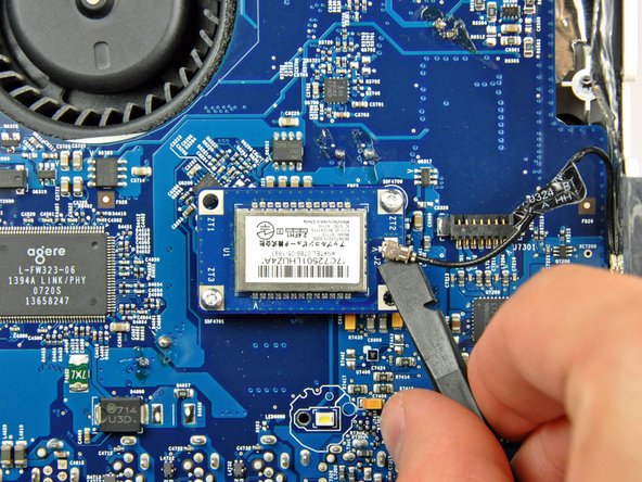 iMac Intel 20" EMC 2105 and 2118 Hard Drive Fan Replacement: step 28, image 1 of 1