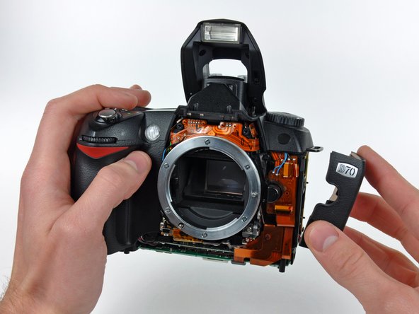 Nikon D70 Port Cover Replacement: step 18, image 1 of 1