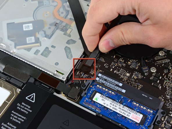 MacBook Pro 15" Unibody Early 2011 Subwoofer & Right Speaker Replacement: step 7, image 1 of 1