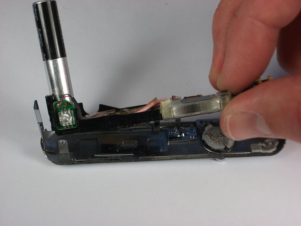 Panasonic Lumix DMC-FX01 On/ Off and Settings Button cover replacement: step 15, image 2 of 2