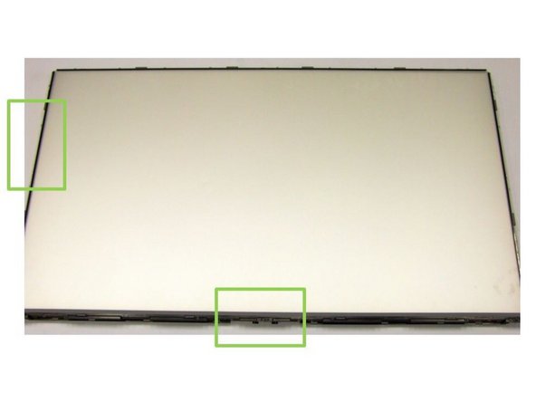 LG 47LM760S TV set, Removal of Front Frame: step 6, image 1 of 3