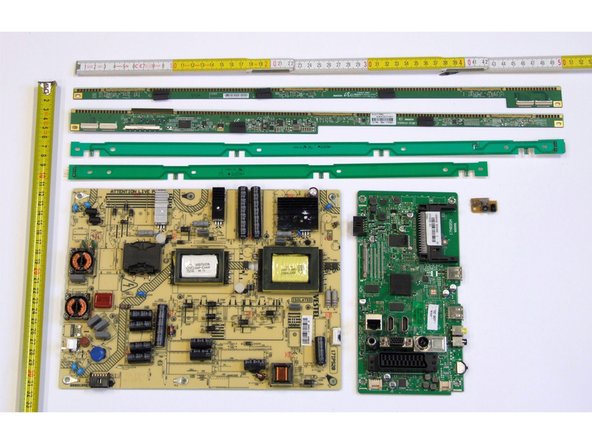 Polaroid P50LED14 TV set, Removal of Printed Circuit Boards (PCB): step 4, image 2 of 2