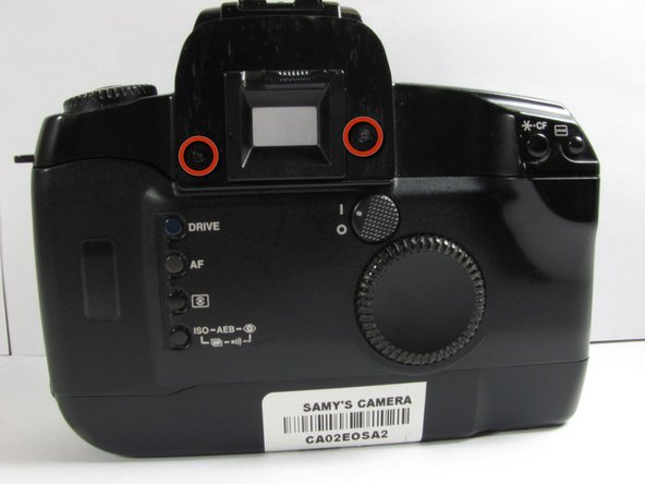 Canon EOS A2 Control Dial Replacement: step 12, image 1 of 1