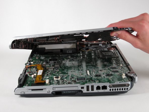 HP Pavilion zd8000 Base Fans Replacement: step 31, image 1 of 1