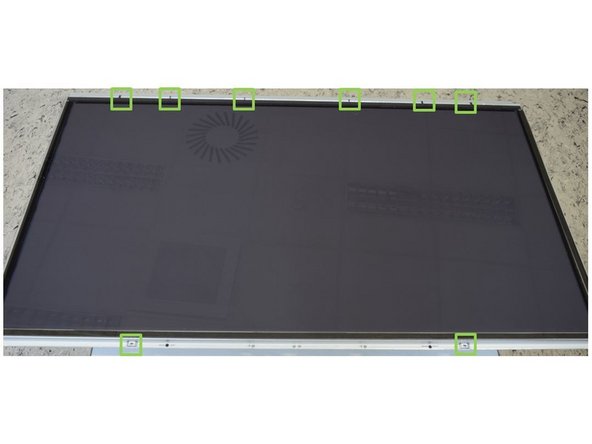 LG 24PN450B TV set, Removal of Display Unit (Plasma) 1/2: step 5, image 1 of 2