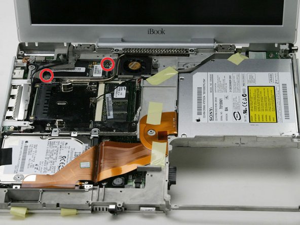 iBook G3 14" Modem Replacement: step 33, image 1 of 1