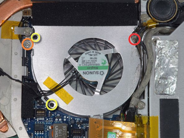 MacBook Core Duo Fan Replacement: step 18, image 1 of 1