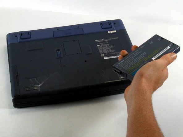 Sony Vaio PCG-F360 Battery Replacement: step 4, image 1 of 1