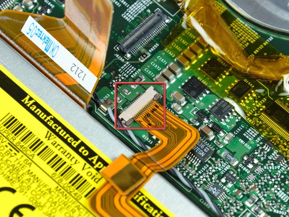 PowerBook G4 Aluminum 17" 1.67 GHz (High-Res) Logic Board Replacement: step 25, image 1 of 2