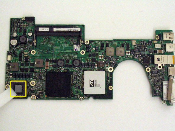 PowerBook G4 Aluminum 15" 1-1.5 GHz RJ-11 Board Replacement: step 36, image 1 of 1