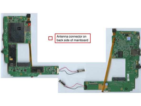 Blaupunkt Discovery, Removal of mainboard: step 4, image 2 of 2