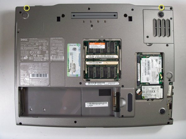 Dell Inspiron 8600 Upper Case Replacement: step 5, image 1 of 2