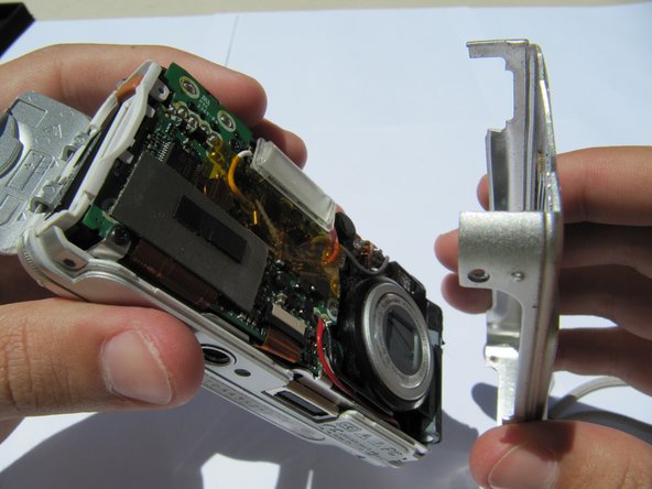 Kodak EasyShare LS743 Battery Door Replacement: step 5, image 2 of 2