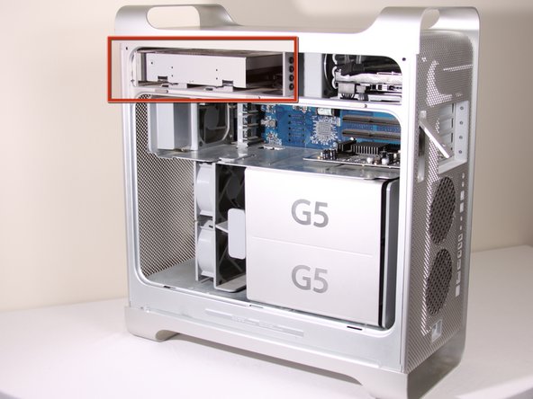 Power Mac G5 CD-ROM Drive Replacement: step 5, image 1 of 1